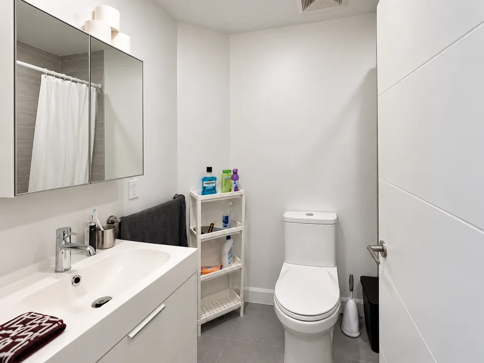 Vanité et toilette